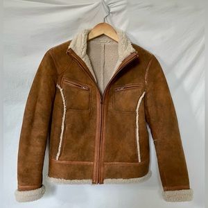Robert Comstock & Co Shearling Jacket